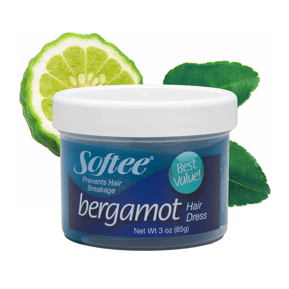 Softee Bergamot Hair Dress Prevents Hair Breakage, 3 Oz